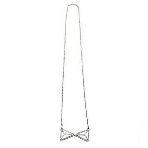 Bow Shaped Long Chain Neckalace